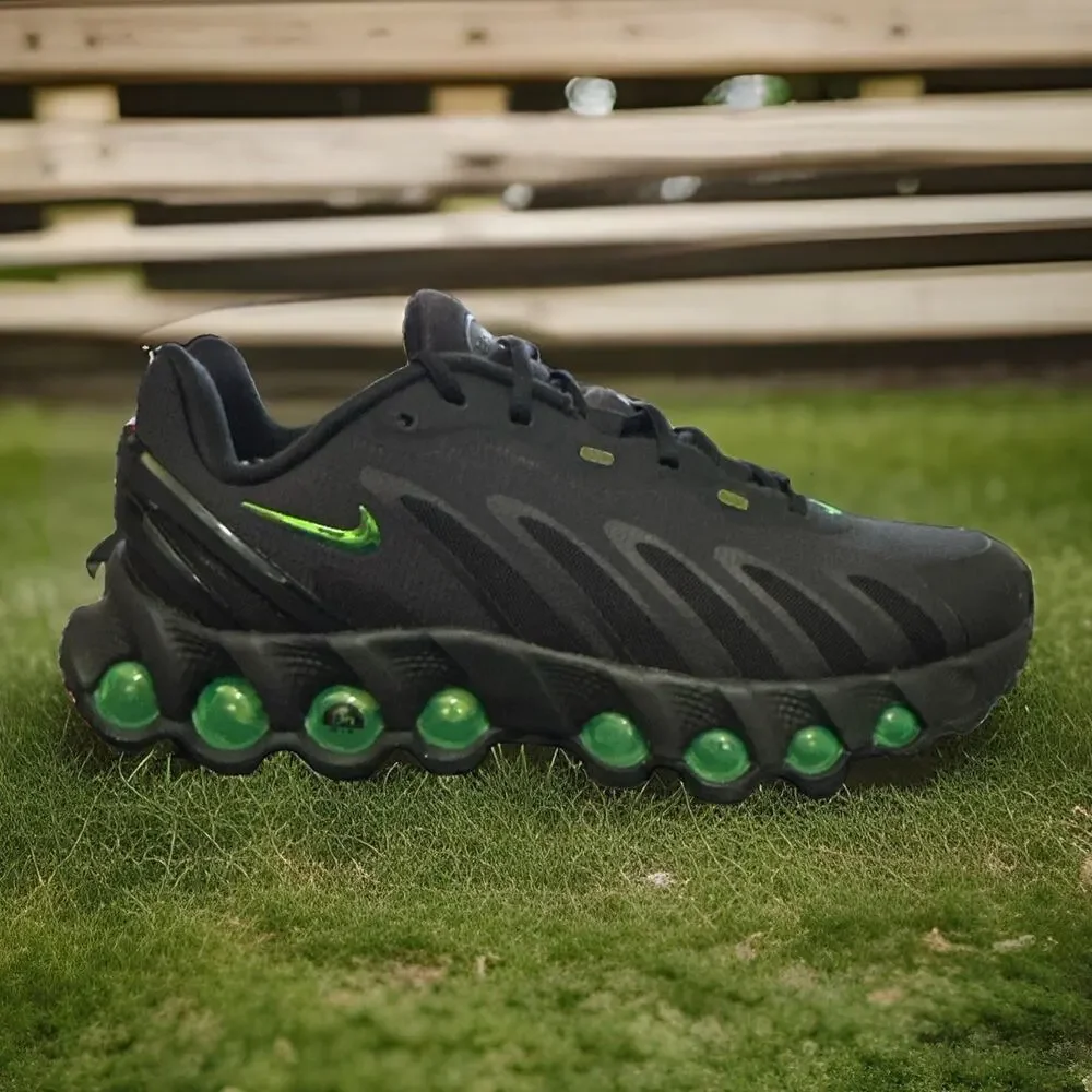 New Kids Size 6.5Y Nike Air Max DN8 Black Green Strike GS HF7310-006 Women's 8